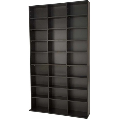 Tectake 401704 regál christel 180x102x23,5cm - černá – Zboží Dáma