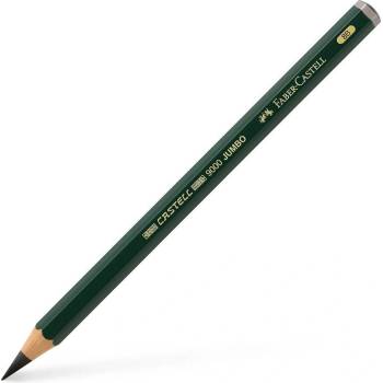 Faber-Castell Молив Castell 9000, Jumbo, чернографитен, 8B (1015100052)