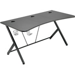 Nemesis Геймърско бюро Nemesis XSpace, 160 х 80 см - Черно (4219287)
