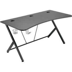 Nemesis Геймърско бюро Nemesis XSpace, 160 х 80 см - Черно (4219287)
