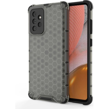 Wozinsky Honeycomb брониран калъф със силиконова рамка за Samsung Galaxy A72 5G/Galaxy A72 4G - Черен KP10265 (10265)