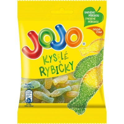 Jojo Kyselé rybičky želé bonbóny 80 g