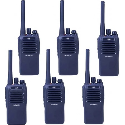 PNI PNI-R17-6 Професионален PMR Пакет за Строителство и Екипи 446MHz (PNI-R17-6)