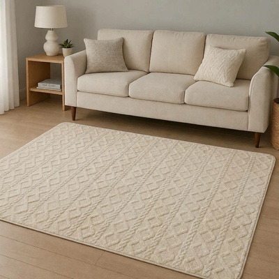 Takoy Koberec 120x170 vzor cop ecru-HT-00385 | 120 x 170 cm