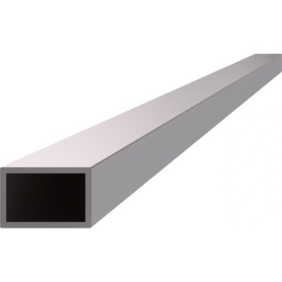 Profil 30 x 20 x 2 x 6000 mm, broušená nerez AISI 304