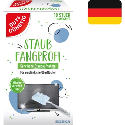 Gut & Günstig Magnetická prachovka rukojeť + 10 prachovek