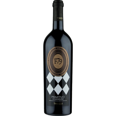 Tinazzi Primitivo di Manduria F79 2023 Červené 15% 0,75 l (holá láhev)