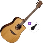 LÂG GUITARS Tramontane 118 T118DCE Basic SET Natural Електро-акустична китара Дреднаут