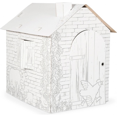 Small Foot Kartónový domček na hranie