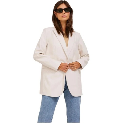 Jack & jones Сако Jack & jones Mary Faux Leather blazer - Beige (Seedpearl)