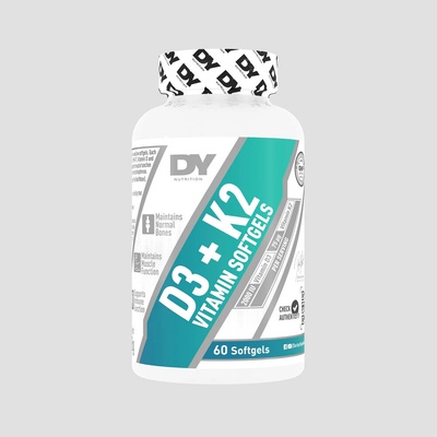 Dorian Yates Vitamin D3+K2 60 softgels