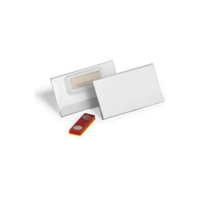 Visačka s šikmým magnetom DURABLE 40x75mm 25ks