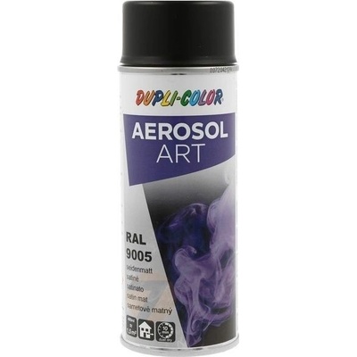 Motip Dupli Color ART farba v spreji 400 ml RAL 9005 čierna polomatná