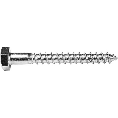 Profi Depot Skrutka do dreva, ø 8 × 100 mm, šesťhranná hlava, 25 ks, 00171080100