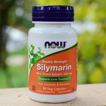 Now Foods Silymarin Double Strength 300 mg 50 kapsúl