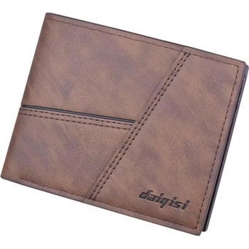 HARAHU Мъжко портмоне Daiqisi AD - 35889 - Тъмно кафяво KP35889 (AD-35889)