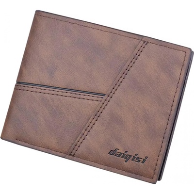 HARAHU Мъжко портмоне Daiqisi AD - 35889 - Тъмно кафяво KP35889 (AD-35889)