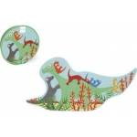 Scratch Europe Puzzle 30 contour Dinosaurs