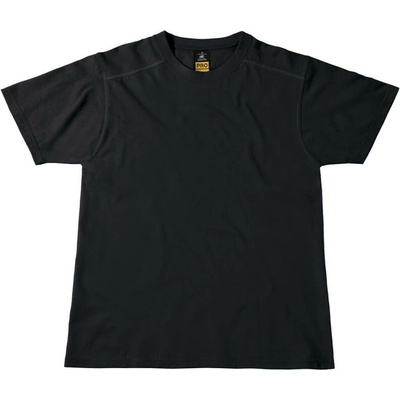 B&C Tričko Perfect Pro krátký rukáv pánské black