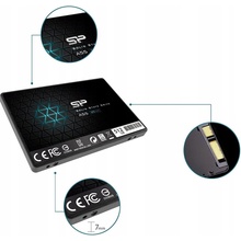 Silicon Power A55 512GB, 2.5'', SATA III, SP512GBSS3A55S25