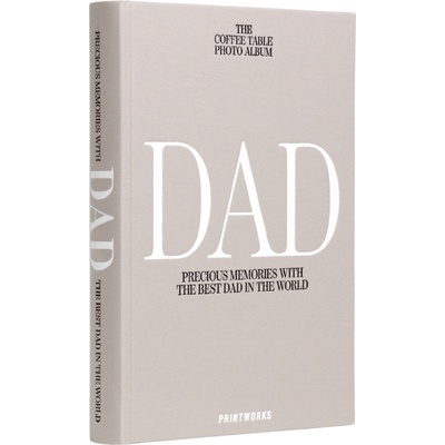 Printworks Албум за снимки Dad, сив (PW00763)