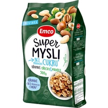 Emco Super mysli bez přidaného cukru s ořechy a mandlemi 500 g