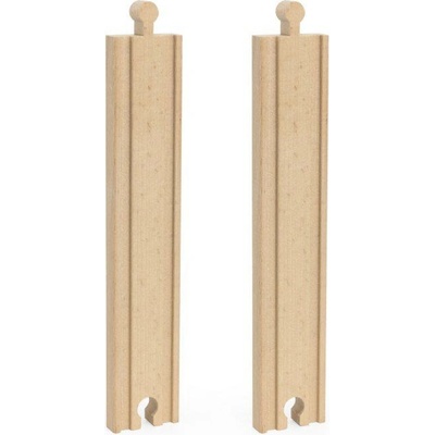 Viga Dřevěné koleje rovné 2 ks