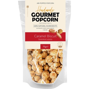 Gourmet Popcorn Karamel a karamelové sušenky 75g