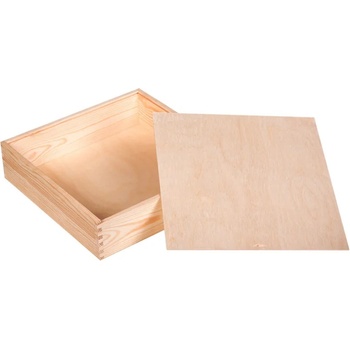 Fenwit Фотоалбум дървена кутия 35 x 35 см