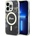 GUESS Кейс Guess GUHMP14XHTMRSK за iPhone 14 Pro Max 6.7", черен / черен, твърд, Golden Marble MagSafe (GUE002777-0)