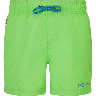 Trollkids Детски бански слипове Trollkids Kid's Balestrand Shorts Swim brief - Fresh Green / Dark Marine - размер 104 (EU) (750-1371-0613)