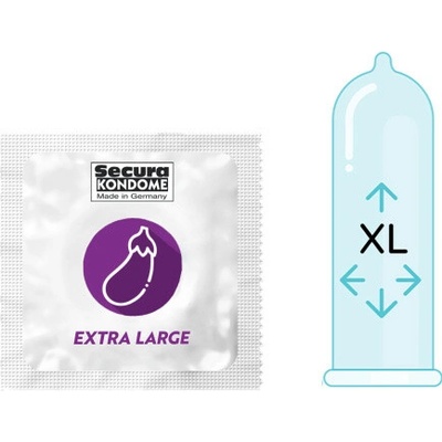 Secura Extra Large 60 mm XL 1 ks