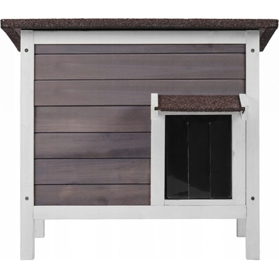 SucceBuy Dřevěný domek 61 x 50,8 x 53,5 cm – Hledejceny.cz