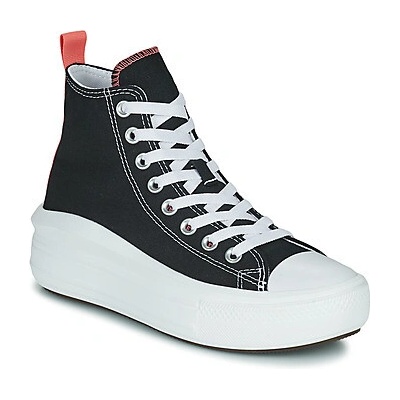 Converse Členkové tenisky Chuck Taylor All Star Move Canvas Color Hi Čierna