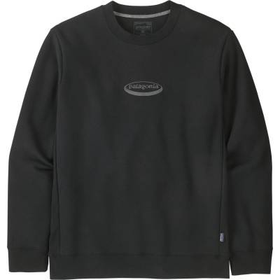 Patagonia Мъжки пуловер Patagonia 95 Oval Logo Uprisal Crew Sweatshirt Jumper - Black (017-4322-0113)