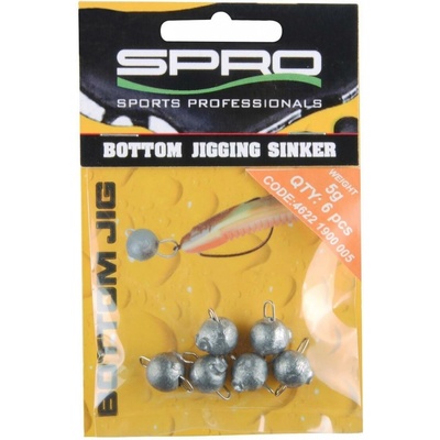 SPRO čeburaška Bottom Jig 1g 6ks
