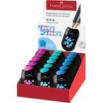 Faber-Castell Стенд за заточване, с два отвора, 2 контейнера, faber-castell, смесени цветове 183535 (183535)