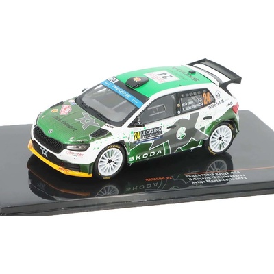 IXO Škoda Fabia Rally 2 24 N. Gryazin / K. Aleksandrov Rally Monte Carlo 2023 1:43