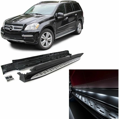 PROTEC Boční nášlapy Mercedes GLS/GL X166 2012-2019 LED osvětlení – Sleviste.cz