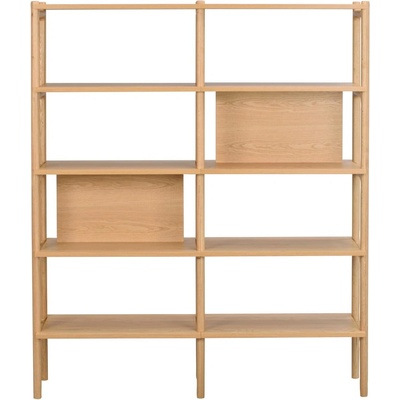 Rowico Етажерка за книги в дъб 140x166 cm Holton - Rowico (120014)