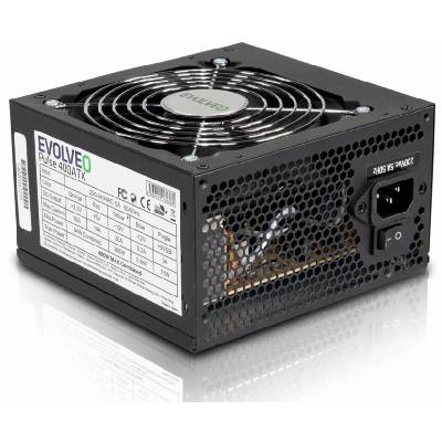 EVOLVEO Pulse 400W ATX 2.2, 120 mm ventilátor, černý - bulk - EP400PP12B