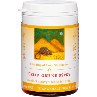 TCM Herbs Upratovanie obilnej sýpky 100 tabliet