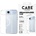 Panzer Гръб Care by PanzerGlass за iPhone 17 Air, Flagship Case Transparent Urban Explorer w. White MagSafe