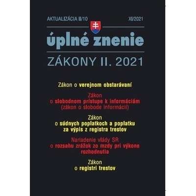 Aktualizácia II/10 - Verejné obstarávanie - Poradca s.r.o.