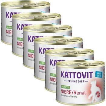 Kattovit Niere Renal obličky morčacie 6 x 185 g