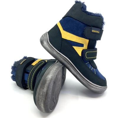 Protetika Rodrigo zimní barefoot dětská obuv Navy – Zboží Dáma