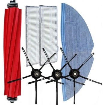 NipponCEC Roborock S7 sada kartáčů, bočních kartáčků a mopovacích textilií 7 ks