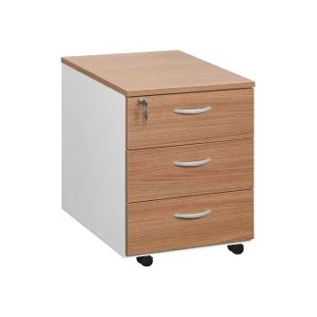 Image 1 of Quadrifoglio Контейнер 3 чекм. +закл. Industrial орех