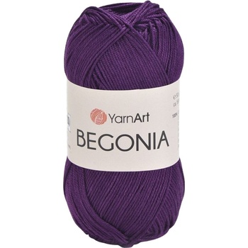 YARNART Begonia 5550 Eggplant Purple Плетива прежда (Begonia 5550)