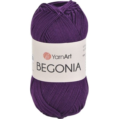 YARNART Begonia 5550 Eggplant Purple Плетива прежда (Begonia 5550)